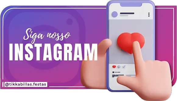 Siga a Tikkabilla Festas no Instagram